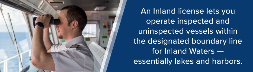 Ship Captain looking at water