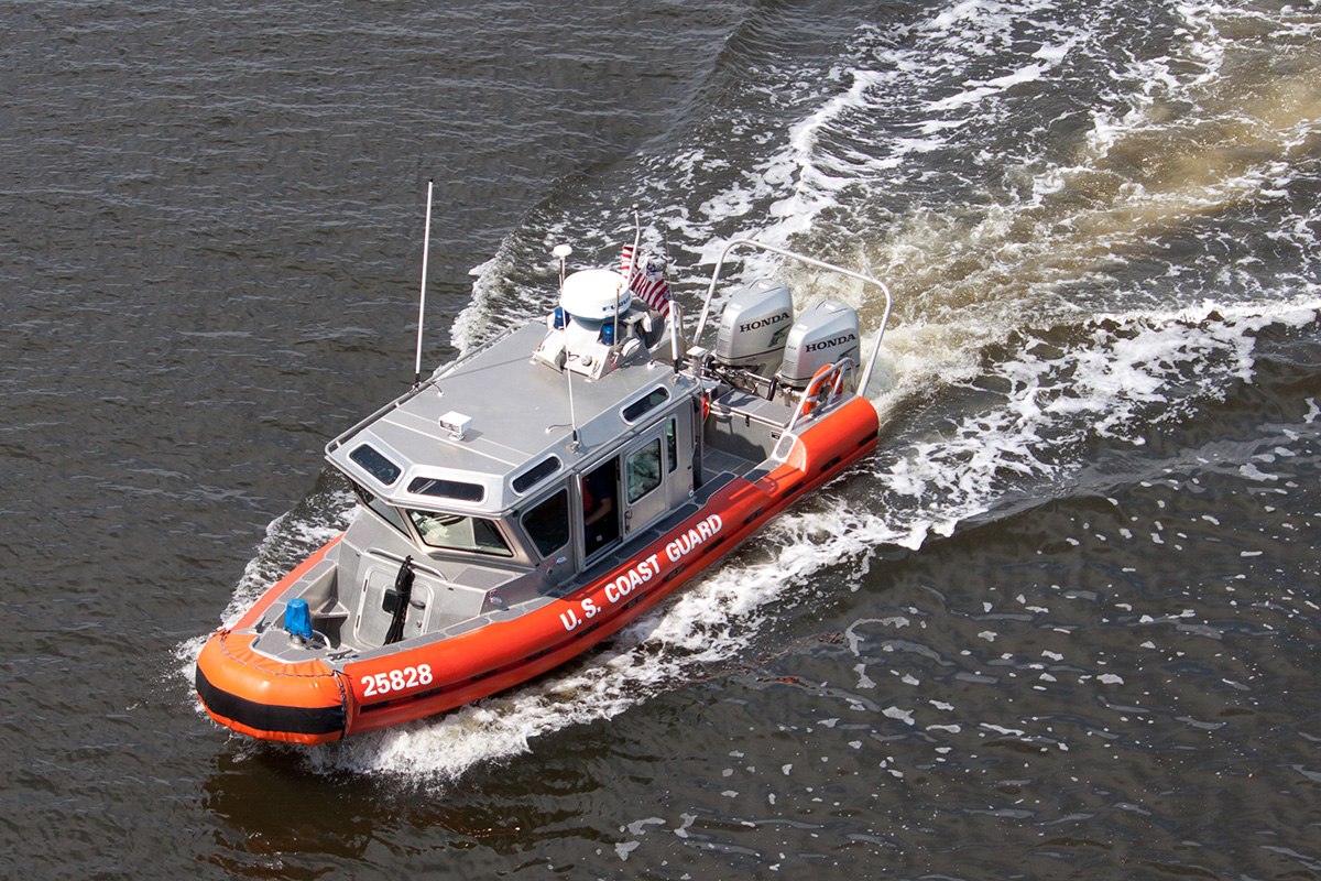 USCG Defender Class Boat